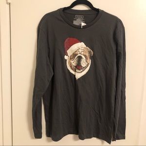 Club Room Dog Christmas Long Sleeve T-Shirt